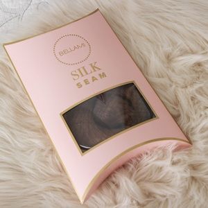 Bellami hair silk seam ash brown hair extensions